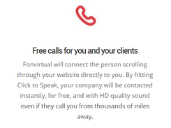 Fonvirtual Click to Call Screenshot 1