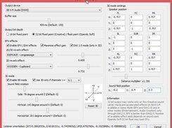foobar2000 OpenAL Output Screenshot 1