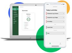 Food safety real-time overview in FoodDocs system