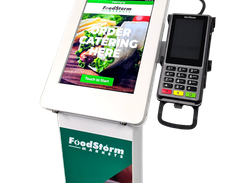 The FoodStorm In-Store, Self-Service Kiosk. If users have physical stores/locations, they can now offer their customers an in-store, autonomous order placing option where they can choose, edit and pay for their orders.