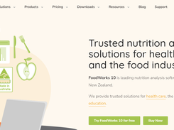 FoodWorks Nutrition Labelling Screenshot 1