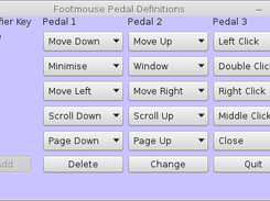 footmouse pedal set up