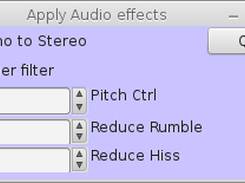 pulseaudio effects