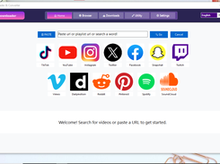 HomeTab in darkMode and displaying Russian language but there are many other language.