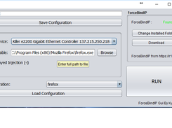 GUI Main view