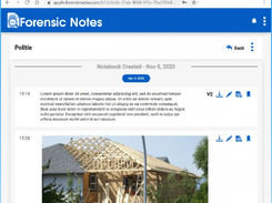 Forensic Notes Screenshot 1
