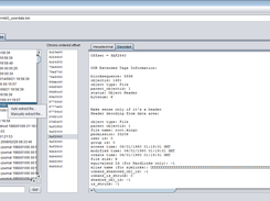 It is possible to extract files and recover deleted ones