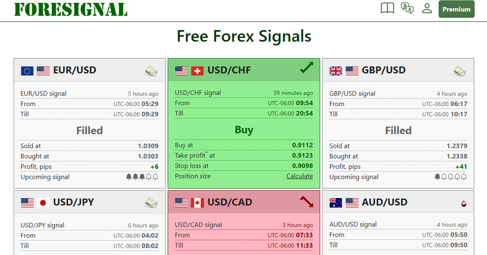 Foresignal Screenshot 1