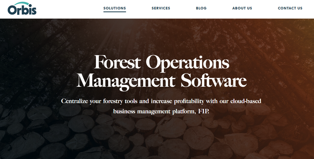Forest Information Portal Screenshot 1