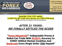 Forex Megadroid Screenshot 1