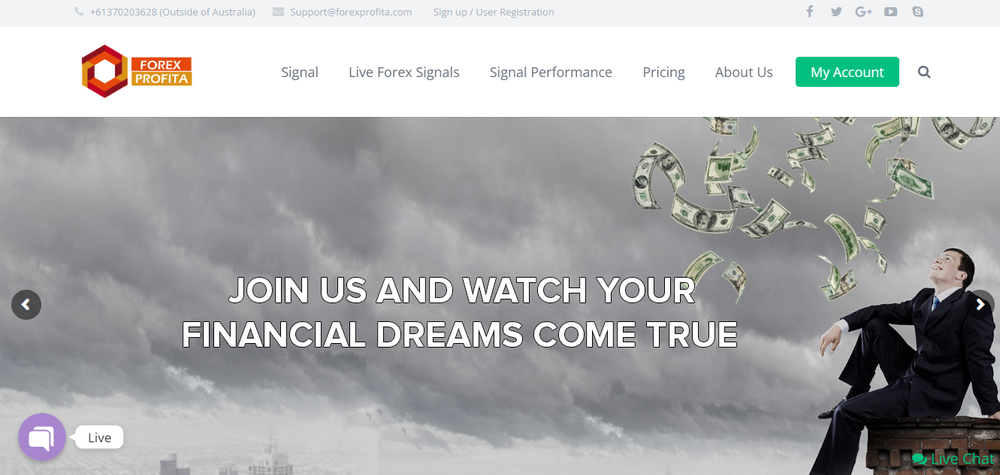 Forex Profita Screenshot 1