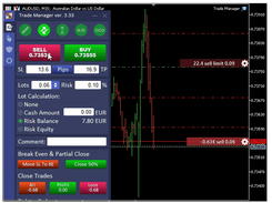 Forex Trade Manager Screenshot 1