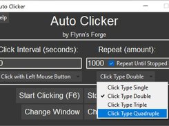 Fully Customisable Auto Clicker!