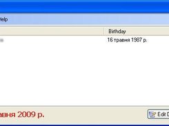 Main View of the program