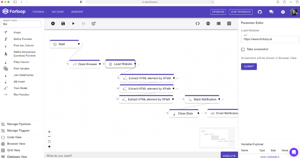Forloop Screenshot 1