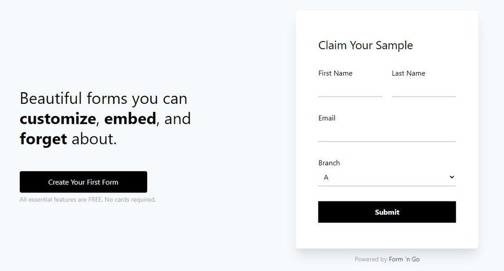 Form 'n Go Screenshot 1
