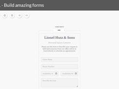 Build amazing forms