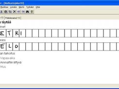 An example of filling a hotel form (in Finnish).