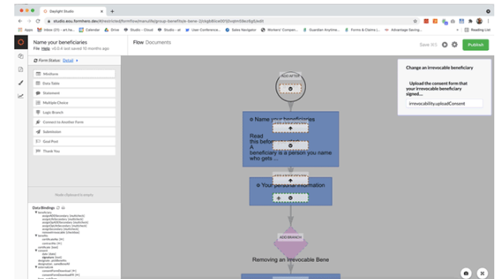 Quadient Inspire iForms Screenshot 1