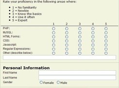 complex layouts for surveys