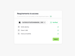 Token Gated Form