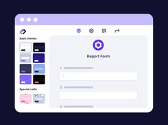Create customized and branded online forms