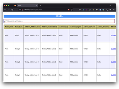 forms to html table conversion with php Screenshot 1
