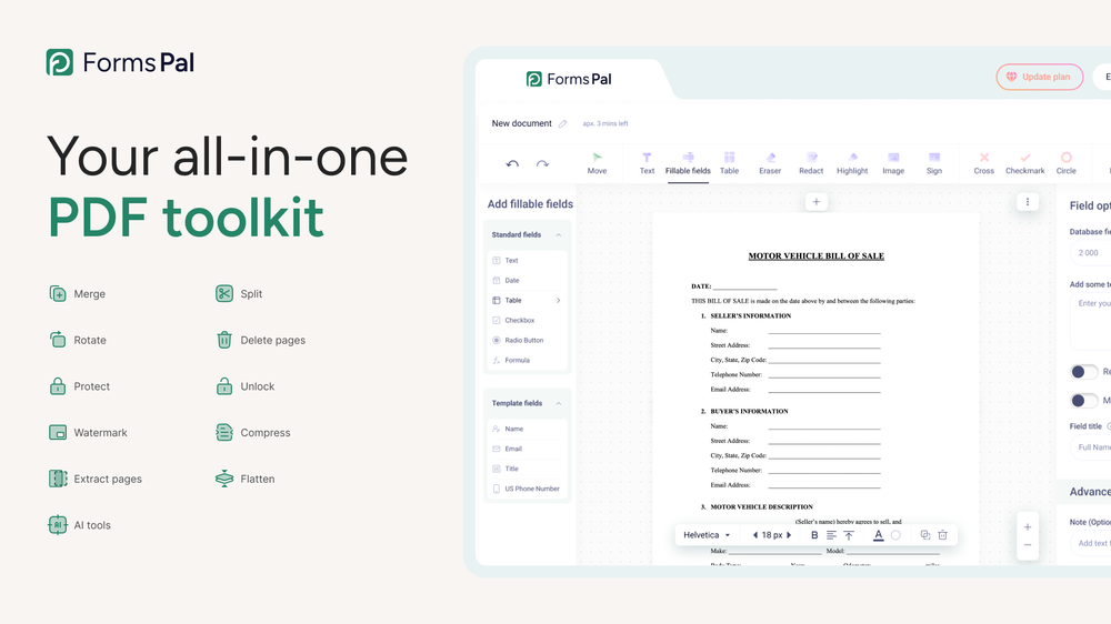 All-in-one PDF toolkit for editing, converting, and managing documents online.