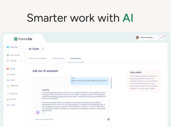 Use AI to summarize content, draft text, and answer document questions.