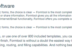 FORMTOOL Screenshot 1