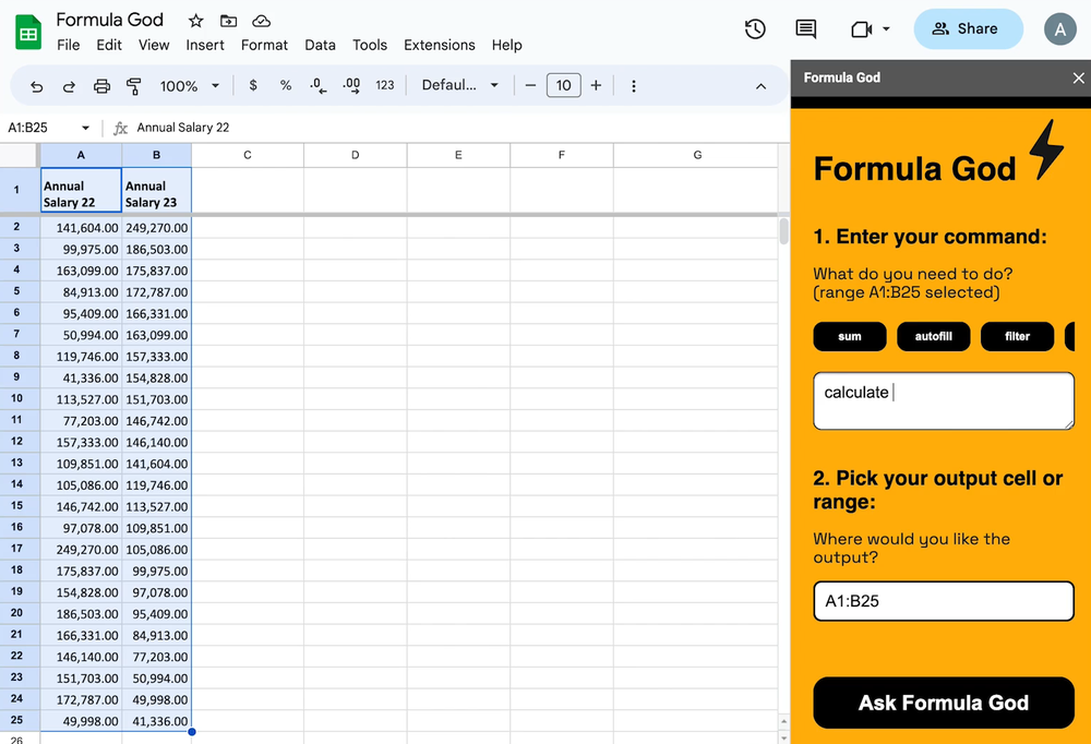 Formula God Screenshot 1