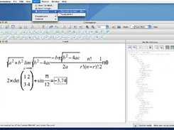 Formulator MathML Editor Screenshot 1