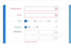 FormValidation Screenshot 1