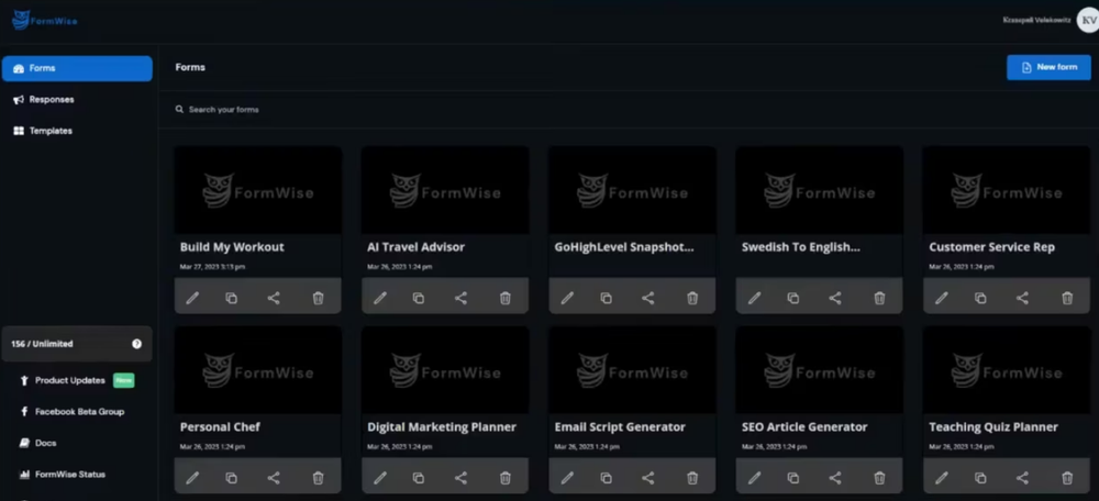 FormWise Screenshot 1