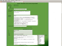 Gestion des gabarits pour la transmission des courriels