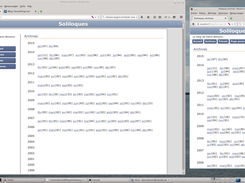 Archive page (yearly)