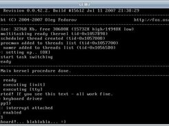 FOS 0.0.42.2 Build 15612 in Qemu