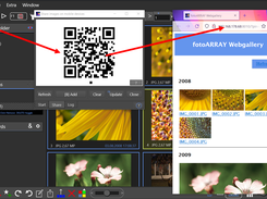 Use "Broadcast" to share the images on mobile devices or create HTML  galleries.