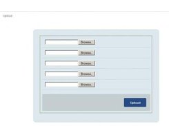 Upload Pictures screen