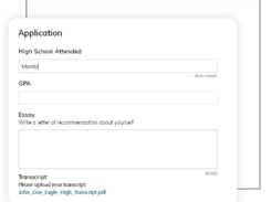 Scholarship Lifecycle Manager Screenshot 2