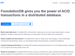 FoundationDB Screenshot 1