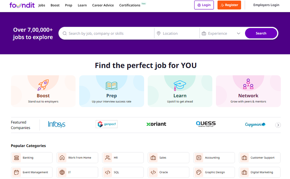 Foundit Screenshot 1