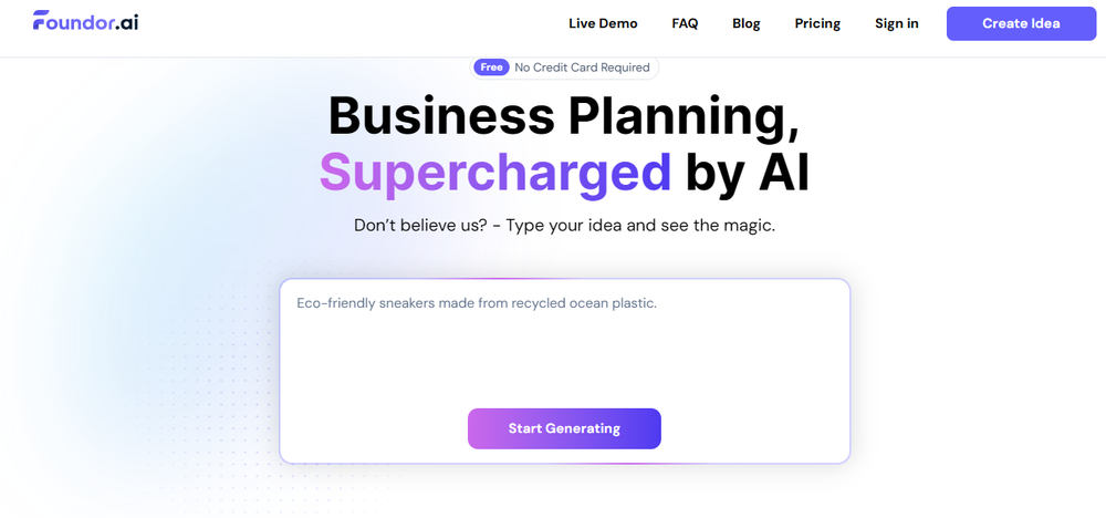 Foundor.ai Screenshot 1