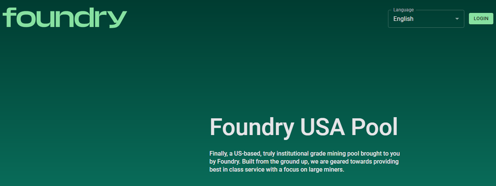 Foundry USA Pool Screenshot 1