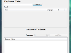TV-Show Search