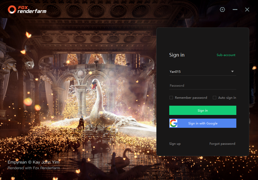 Fox Renderfarm Screenshot 1