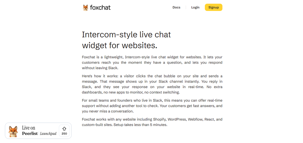 Foxchat Screenshot 1
