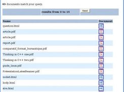 php based Foxtrot web interface (for research)