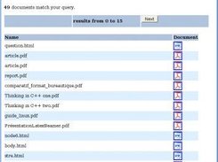 php based Foxtrot web interface (for research)