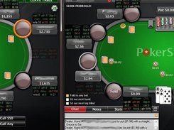 The HUD in action for tournaments and cash games